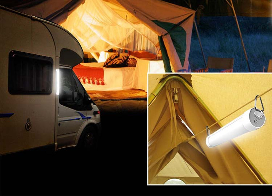 Outdoor Strong Magnet Portable Camping Light Emergency Tent Camping Light Portable Remote Control Camping Fishing Work Light