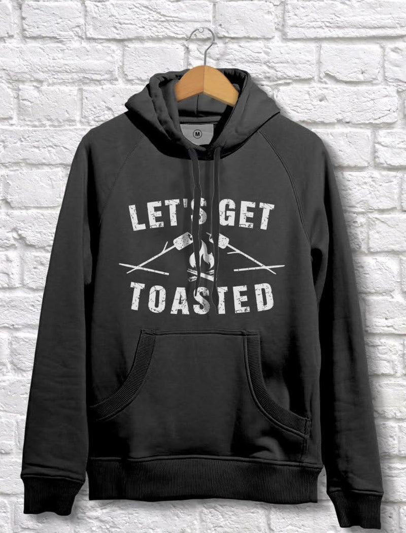 Camping Gift Let'S Get Toasted - Funny Camping Hoodie