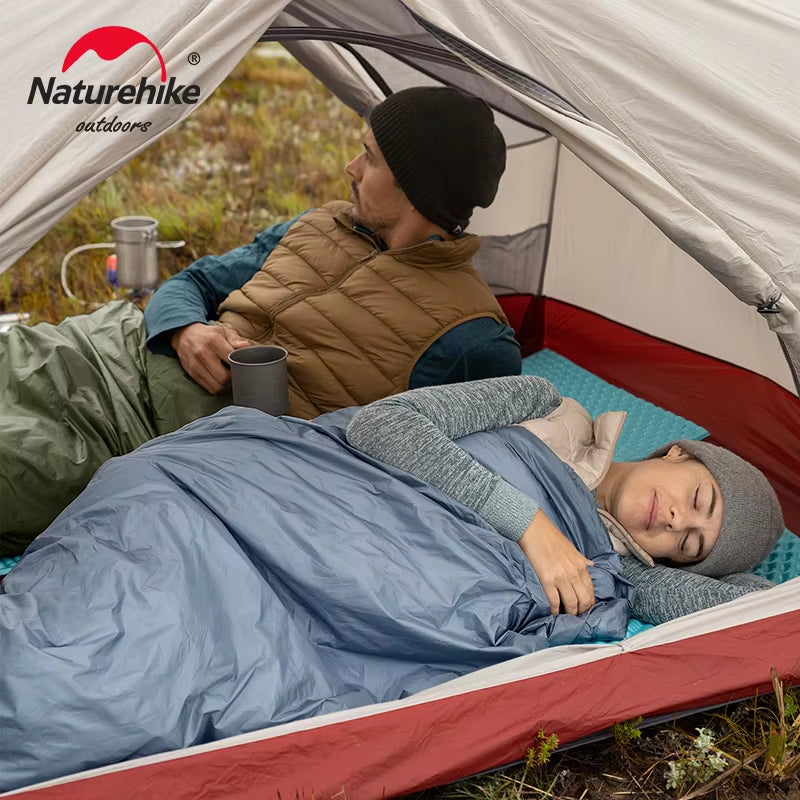 Lw180 Sleeping Bag Ultralight Cotton Sleeping Bag Spring Summer Sleeping Bag Outdoor Hiking Camping Sleeping Bag
