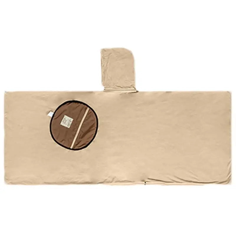 Wearable Sleeping Bag for Camping Poncho Sleeping Bag Rocker Fleece Warmth Hooded Poncho Sleeping Bag Blanket Camping Accessory