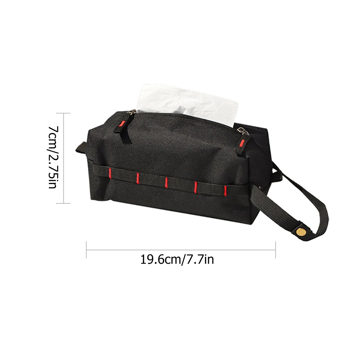 Camping Toilet Paper Holder Bag Camping Tent Folding Toilet Paper Hanging Holder Roll Case Storage Box Bag Outdoor Camping Tools